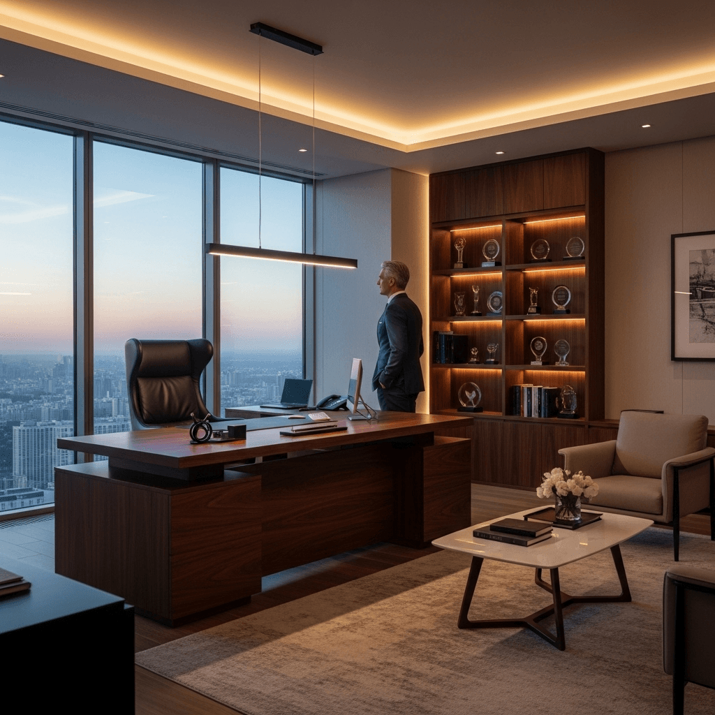 ออกแบบ ห้องผู้บริหาร ให้สะท้อนภาพลักษณ์องค์กร ออกแบบ ห้องผู้บริหาร ให้สะท้อนภาพลักษณ์องค์กร