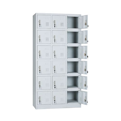 ตู้ล๊อคเกอร์ 18 ชั้นจาก Thaiofficepro