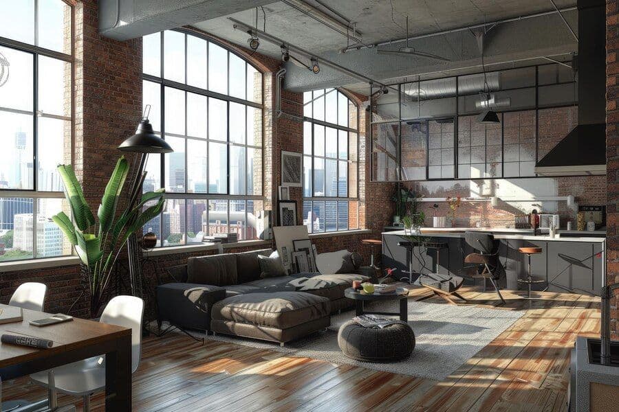 โฮมออฟฟิศสไตล์ Loft